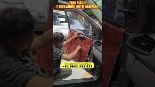 Tata Tiago 2 Way Audio Upgrade | 2 Way Component Speakers & Coaxial | Car Audio Tamil | Car Sense