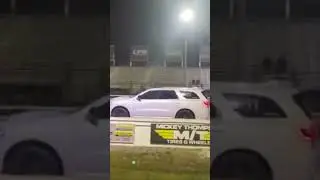 Durango Dodge against R/T Scat Pack Drag Racing