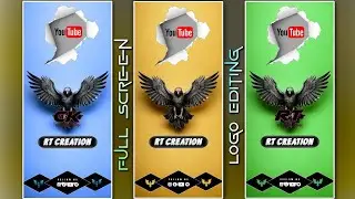 New Full Screen Logo Editing | Full Screen Logo Design In Pixellab