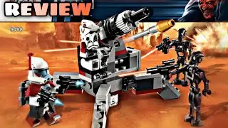 Lego Star Wars (9488) Elite Clone Trooper & Commando Droid Battle Pack Review