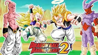 Dragon Ball Raging Blast 2 : GOGETA Y GOTENKS VS SUPER BUU Y JANEMBA - FUSIONES VS ULTRA VILLANOS