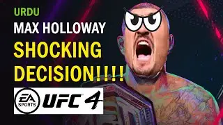 Max Holloway Vs Custom Fighter UFC 4 Multiplayer Gameplay Urdu