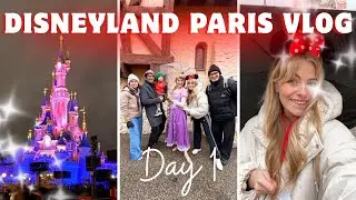 DISNEYLAND PARIS VLOG✨❤️ Day 1 || Travel Day || Steakhouse || Hotel Sante Fe  