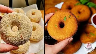 Crispy Chicken Donuts Recipe | Unique Chicken Snack | Easy Homemade Chicken Donut Without Oven