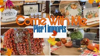 Pier 1 Imports Shop With me for 🍂 Fall Home Decor August 6,2019