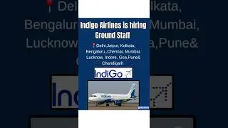 indigo groundstaff hiring #hiring2026 #indigo #groundstaff #shorts #youtube
