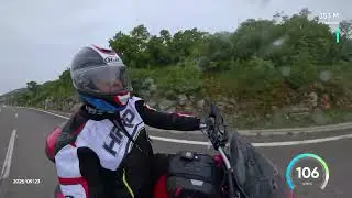 Tag 4; Teil 2, Kroatien Motorrad Tour; Magistrale; von Senj bis Karlobag (Insta360 X4)