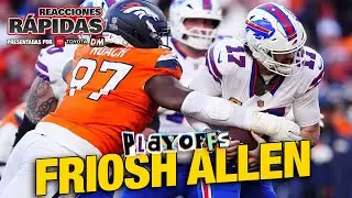 Bills ELIMINADOS DE NUEVO - Reaccines r&aacute;pidas a Bills vs Broncos