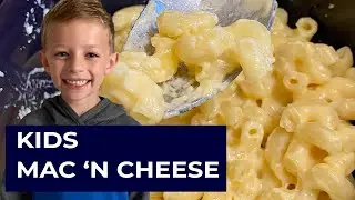 Простые макароны с сыром для детей!