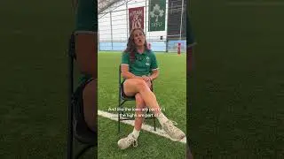 The Irish women&rsquo;s rugby team&rsquo;s tips for their younger selves! ☺️🏉 #Rugby #RT&Eacute;Kids #Shorts