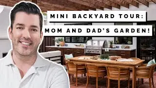 Backyard Home Tour: Inside Property Brothers' Parents' Backyard Makeover