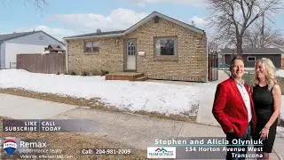 House For Sale at 134 Horton Avenue West in Transcona with Team Olyniuk