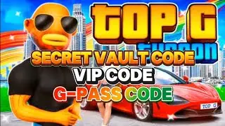 Top G Tycoon All Secret Codes (Vault, VIP & G Pass) #fortnite #gaming #Walkthrough #tutorial #codes