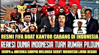 TRANDING NO.1 DI DUNIA❗️Reaksi Eropa & Amerika Usai FIFA Buat Kantor Di Indonesia Sampai Sebut Ini