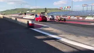 Mercedes C55amg m113k swap vs Pontiac