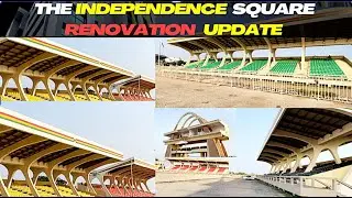 The Big Makeover: Independence Square Renovation & Transformation Updates 2024. A New Era! 🇬🇭 #ghana