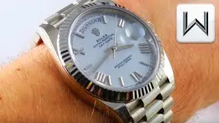 ROLEX DAY DATE 40 WHITE DIAL (228239) Luxury Watch Review
