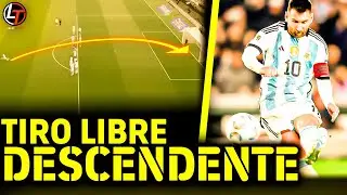 💥TUTORIAL #1 - GOLES FÁCILES DE TIRO LIBRE ✅ || El arte del DISPARO DESCENDENTE #efootball