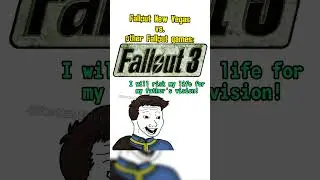 Fallout New Vegas vs. other fallout games: #fallout #memes #shorts #fallout4