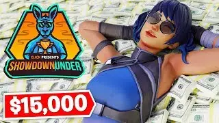 Winning $15000 in the Fortnite ShowDownUnder! Ft. Muselk