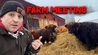 Farm Life in Winter: December Farm Meeting