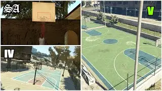BASKETBALL COURT (Evolution) In GTA GAMES