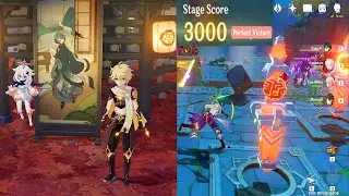 What the Blue Flowers Left Behind - Theater Mechanicus Mode Unlock 3000 Score Gameplay