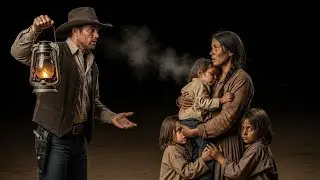 Una madre apache con 3 hijos pidió calor… la decisión del vaquero cambió sus vidas para siempre