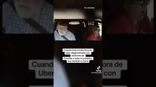 CONDUCTORA ENCUENTRA PASAJERO CON S&Iacute;NDROME DE TOURETTE |#vida #alegria #ubertourette #tourettetaxi