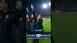 When Barca put the sprinklers on Inter to stop them celebrating 😂🚿