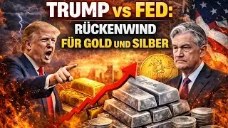 Politik schickt Gold & Silber nach oben – Trump vs. Federal Reserve