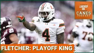 INSANE: Mark Fletcher Jr. of Miami Hurricanes LEADS Playoff Charge | Miami Is HATED AGAIN!