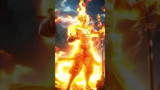 Ai Fusion Dragon Ball Z Goku NeZha Fushion #marvel #fusion #hybrid #ai  #nezha  #dragonballz