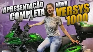 NOVA VERSYS 1000 E VERSYS 1000 GRAND TOURER (VÍDEO MAIS COMPLETO) | Lançamento