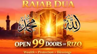 Rajab Powerful Dua | 99 Doors of Rizq, Wealth & Protection Opened