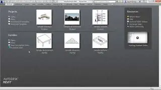 Revit Structure | 04 Getting Started | 01 Project Browser - Basic Tools
