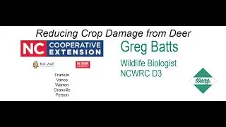 Reducing Crop Damage from Deer