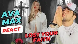 REACT Ava Max - Lost Your Faith (Official Visualizer) reagindo reaction reaccion
