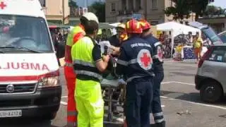 Simulazione della PROTEZIONE CIVILE di Caprino V.se (VR)