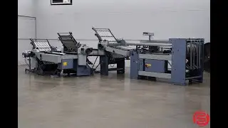 Stahl TF 66 Continuous Feed Paper Folder, 16 Fold and Mobile Delivery
