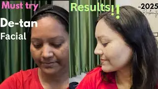 Remove tan#Best De-Tan Facial #SPRING H2O D-Tan Facial #skincare 