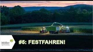 TIPP 5 Maish&auml;ckseln 2022 | Maissilo RICHTIG festfahren und verdichten! #Maisernte 2021