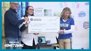 CBS 58 Hometowns: Brewers deliver 'grand slam' surprise to Green Bay teacher