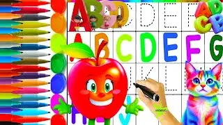 Alphabet Tracing | ABC tracing words || Tracing || USA kids tracing || English language tracing 