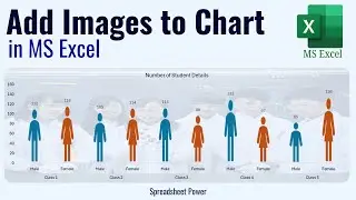 How to Add Images  in the Charts in Excel