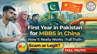 First Year in Pakistan for MBBS in China | How It Really Works | Official Program Explained | DSIC