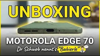 Unboxing: Achtung, zerbrechlich? Motorola Edge 70