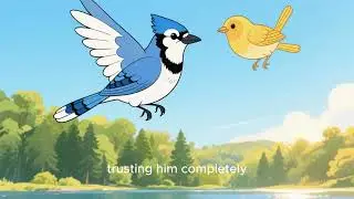 One gentle love story. 🐦💙 - #Storytelling 