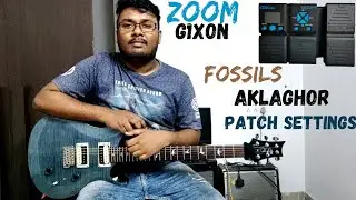 ZOOM G1XON CLEAN TONE PATCH SETTINGS (EKLA GHOR)