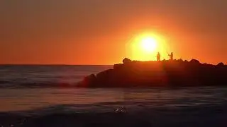 Beautiful Sunset Over the Sea | Relaxing Nature View